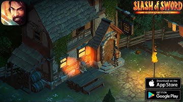 Slash of Sword 2 - Rebellious Jousting - Offline RPG - First Impression Gameplay (iOS, Android)