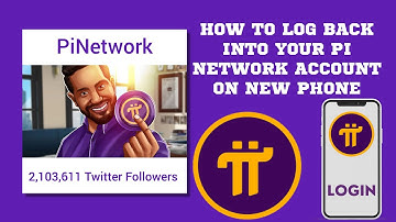 Pi Network: How To Log Back Into Your Pi Account In a New Phone. #pinetwork #top