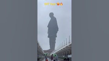 Statue Of Unity 🔥| 182 meters 🥵| Yuvraj singh