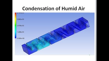 Condensation of Humid Air using Ansys Fluent