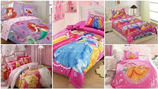 disney princess bed cover for baby girls || beautiful bedsheet for kids disney princess bed cover for baby girls || beautiful bedsheet for kids