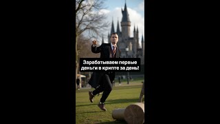 Зарабатываем первые деньги в крипте за день!