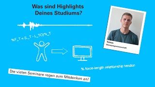 3 Fragen an Tobias, Student Bewegungswissenschaft