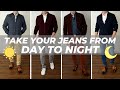 EASY Jeans Outfits For DAY & NIGHT | How To Style Jeans For Men