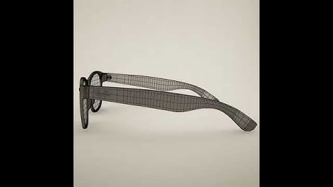 Ray Ban Wayfarer 3D model from CGTrader.com