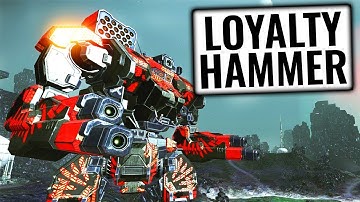 WINGS OF LOYALTY - #ThankYouPatrons Warhammer Loyalty Mech Build - Mechwarrior Online 2018 MWO