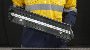 MLT Super-Screw® Evolution Flexible Rubber Fastening System Installation