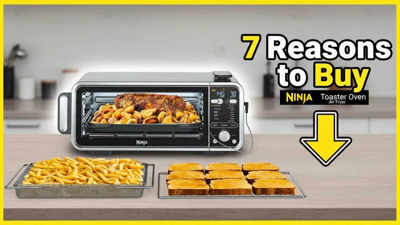 7 Reasons To Buy: Ninja SP351 Toaster Oven Air Fryer Combo | Best Toaster Oven Air Fryer Combo