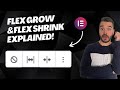 Flex Grow & Flex Shrink in Elementor