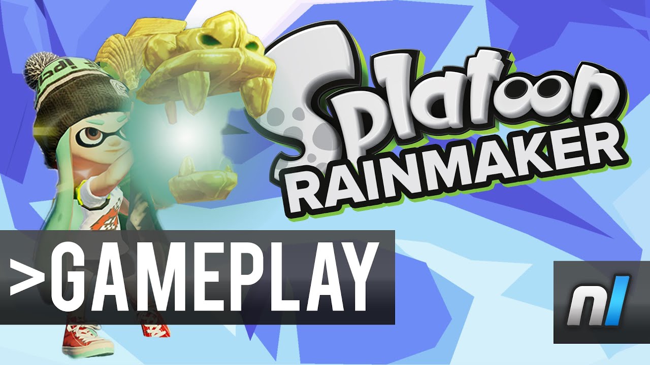 wii u emulator apk Splatoon Rainmaker Gameplay 60fps - NEW GAME MODE