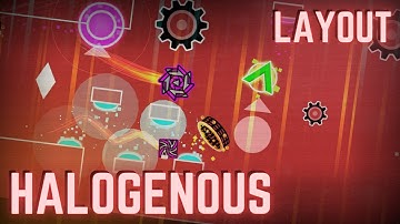 Halogenous (Insane Demon Layout) by DiceGames (me) || Geometry Dash