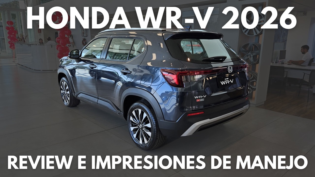Honda WR-V 2026 - Review e impresiones de manejo