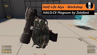 Half-Life Alyx Workshop - HALO CE Magnum!