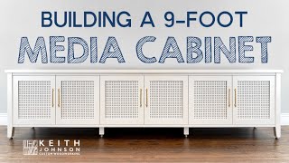 Size DOES Matter!! | Building a HUGE Media Console by Keith Johnson Woodworking 113,775 views 2 years ago 25 minutes