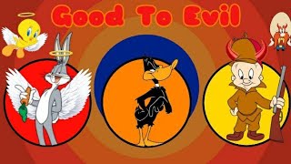 Looney Tunes Characters Good To Evil!😇😈🧲🐰🦆🐷🐈🐥🐦