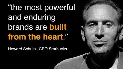 Dream Big And Ignore The Naysayers - Howard Schultz