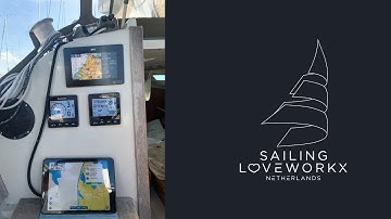 Navionics synchroniseren tussen RayMarine Axiom plotter en Ipad en alle schermen koppelen - Ep. 102