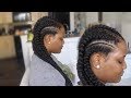 Beginner Feed In Braids - Broken Down - Views From A Living Room Stylist