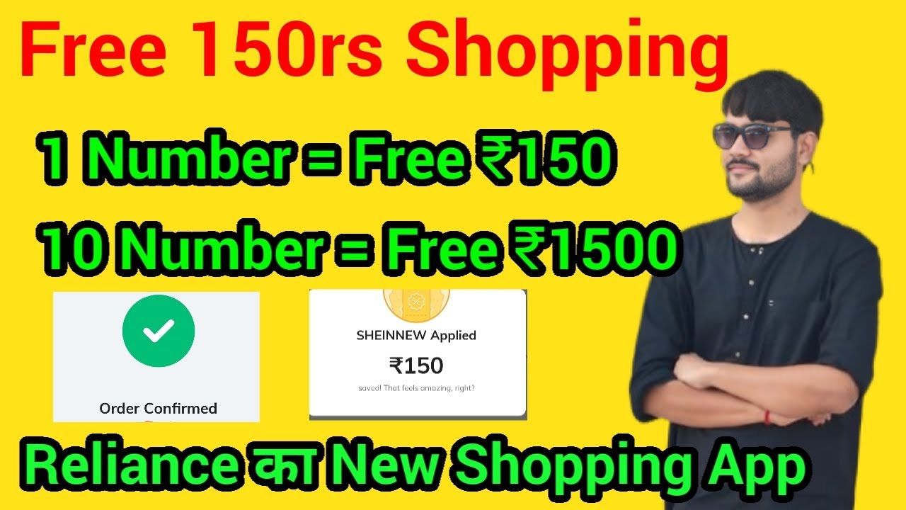 Free 150rs Shopping offer | Free 150rs Shopping By New App | Free 150rs ...