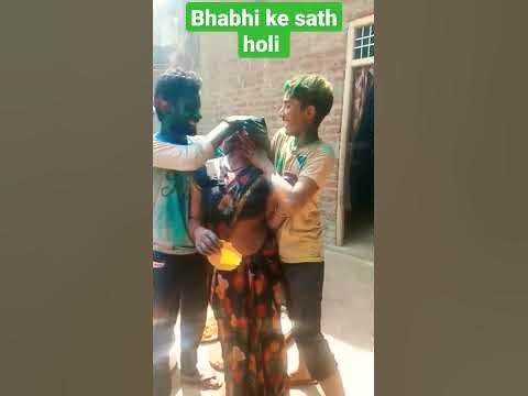 bhabhi ne holi pe