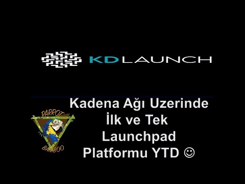 KDLAUNCH Kadena Ağının İlk Launchpad Platformu ( Nasıl Alınır ? (Anedak Üzerinden Alınabilir) ) YTD