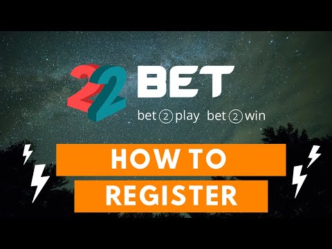 How to register on 22bet