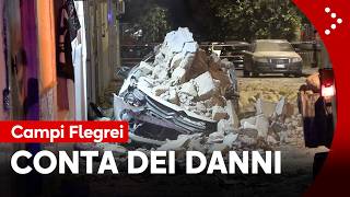 Terremoto 4.7, notte di emergenza. Danni ingenti nelle case: crepe ovunque. 20 feriti, 2 gravi