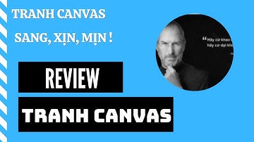 Review tranh canvas steve jobs
