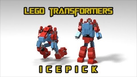 Lego Transformers Combiner Wars Monstructor Part 1 Icepick By BX Brix