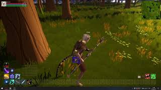 Boy with a shield and a spear Unreal engine 4 - 01.04.2021 Creatures and Magic: Sparks of the source