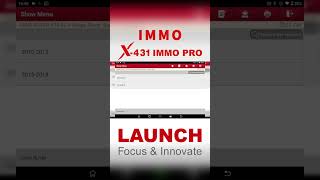X 431 IMMO PRO How to Perform Jaquar Key Matching|LAUNCH#immo #launch #key #add #launch #diagn