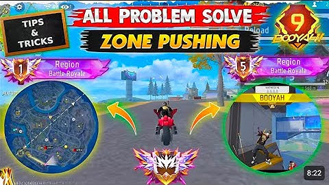  தமிழ் Zone Pushing Best Tips and Trick😱| And BR RANK BUSH🛑 Zone push all problem solve🌀
