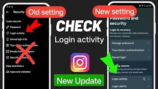 How to Check Login Activity on instagram New update 2023 | Instagram Login activity Kaise dekhe 2023