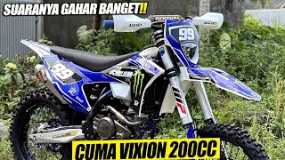 Vixion Modif Trail Suara Gahar 200Cc