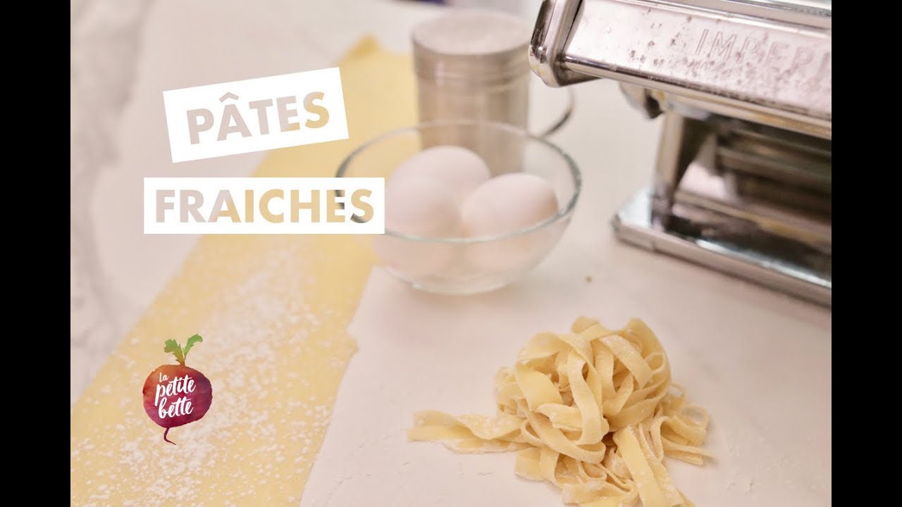 COMMENT FAIRE DES PÂTES FRAICHES MAISON 🥚 Tuto LA PETITE BETTE🍝 - YouTube
