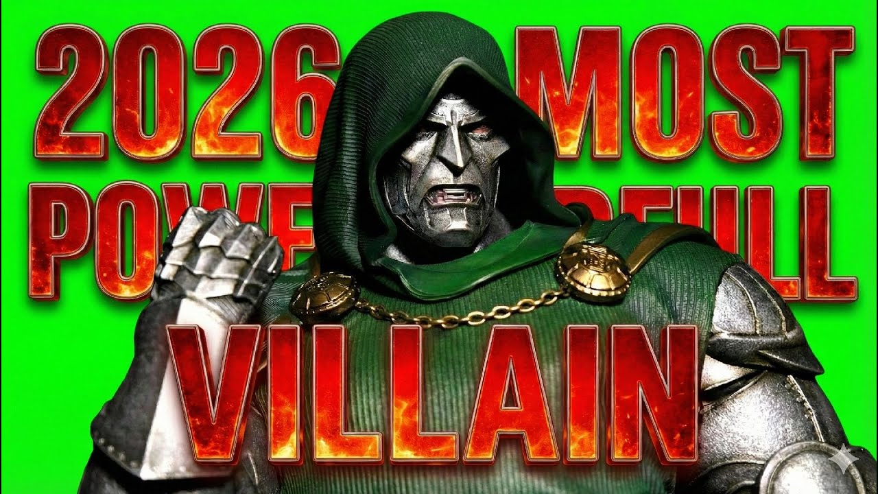 Dr. Doom 4K Green Screen | Avengers Doomsday Villain | Cinematic VFX |