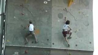 Adam Ondra Vs Cedric Lachat, Rock Master 2009
