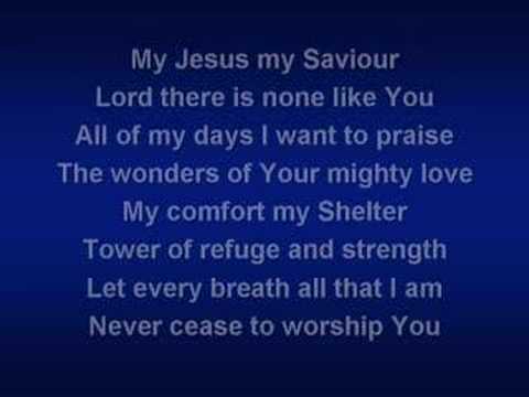 Shout To The Lord (worship video w/ lyrics)