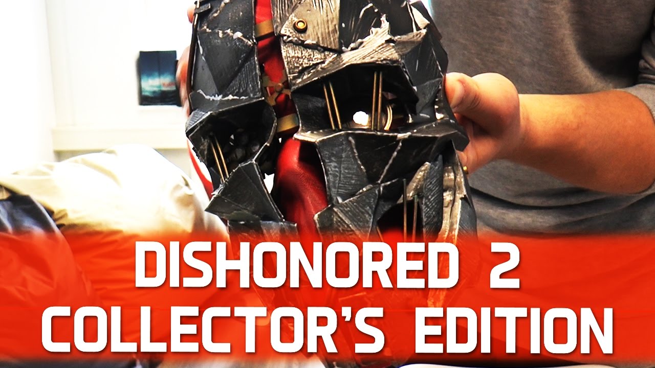 JUSTE LE MASQUE dishonored 2 edition collector xbox one