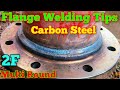 How To Welding 8inch FLANGE in Carbon Steel Pipe #dasfabrication