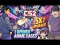 I OPENED ANIME CASES AND 5X UPGRADE! (CS2 2026)