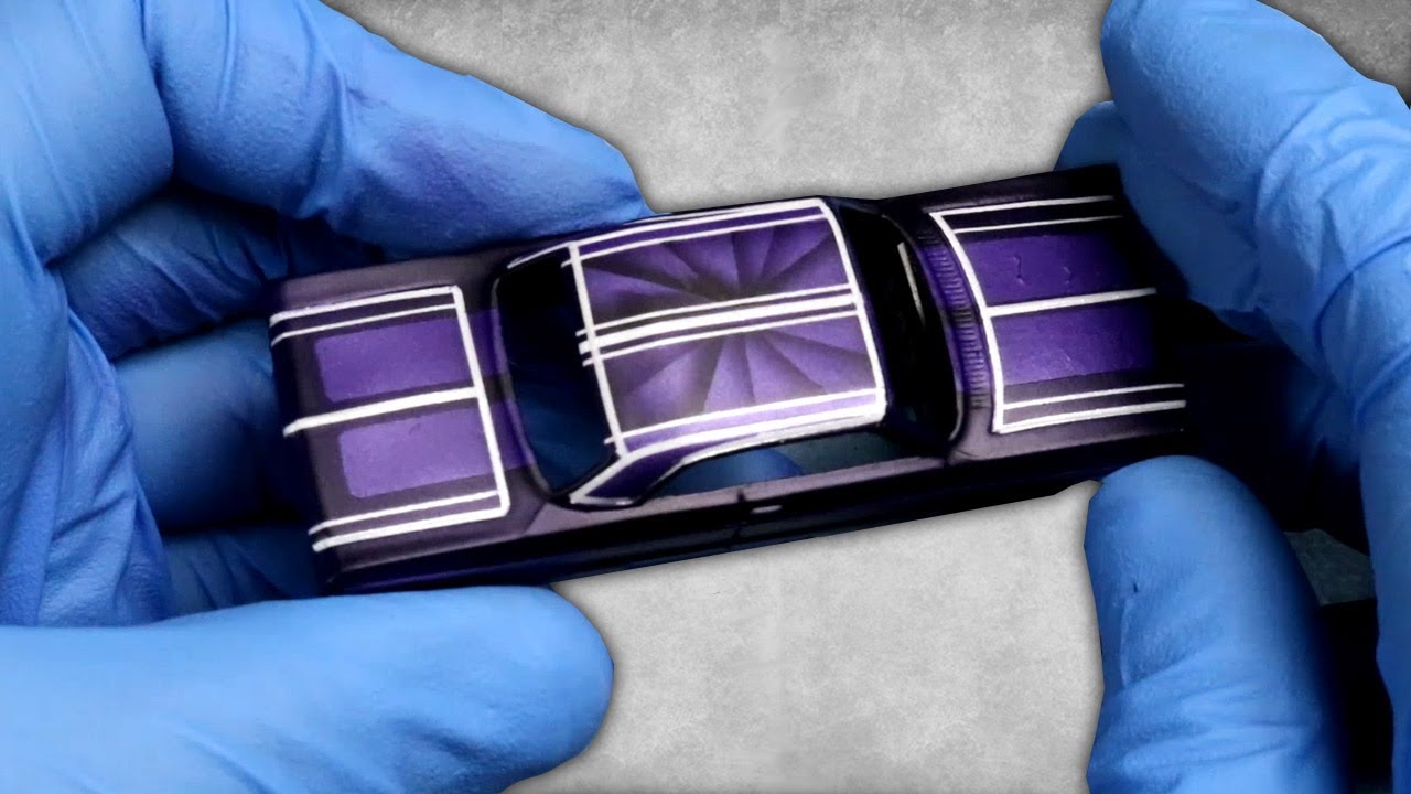 Painting Hot Wheels Cars '64 Impala Trying some Low Rider paint