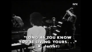 Keith Jarrett European Quartet - Oslo, Norway 1974 (NRK) chords