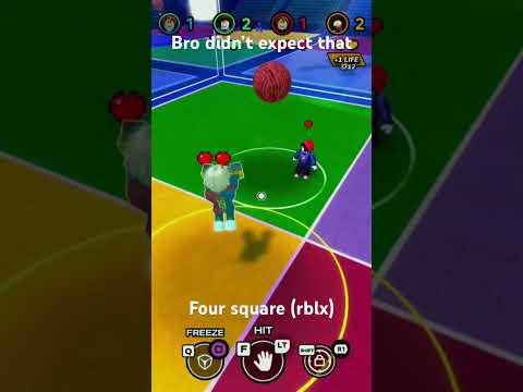 Four Square (handball game) rblx #shorts #viral #fyp #xd #roblox #cool #clip #kyle #hello #upthewahs
