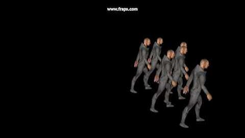 geist3d game character walking