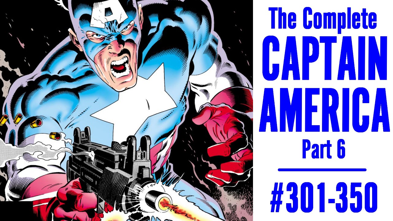 The Complete CAPTAIN AMERICA #301-350: Is the Mark Gruenwald run the best Cap ever?!