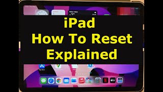 iPad How To Reset, Soft Reset, Force Restart And Factory Reset #ipad #reset screenshot 5