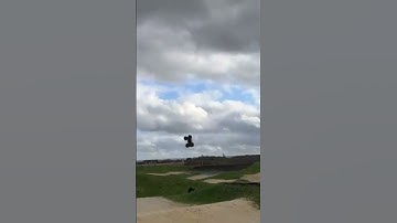 HUGE Gap jumped with my armma notorious 6s! (CRASH LANDING 🤣)