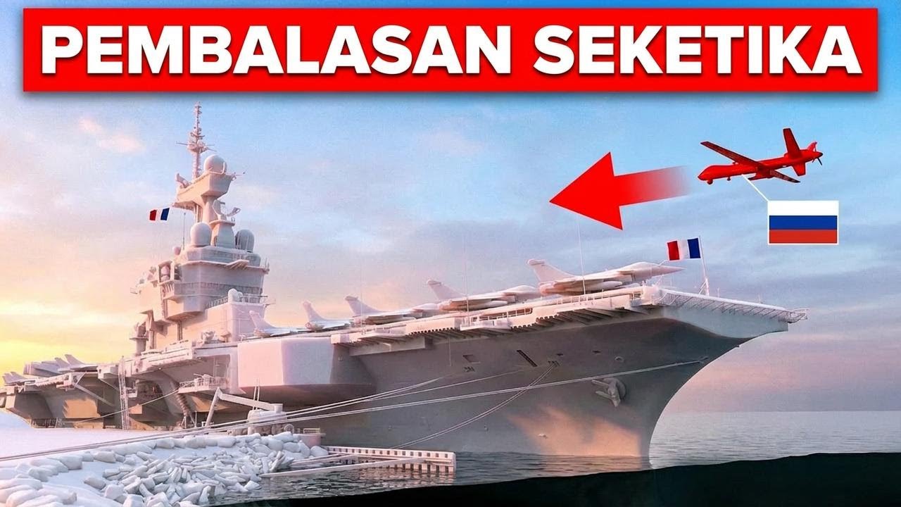 Rusia Incar Kapal Induk Prancis, Balasannya Bikin Moskow Malu Total!