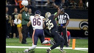 Chicago Bears tight end Zach Miller undergoes  hor*ror knee inju*ry against New Orleans Saints